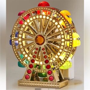 NWT Bath and Body Works Colorful Light Up Ferris Wheel Wallflower Plug In